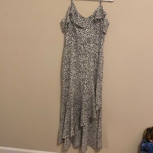 BCX dress medium black and white